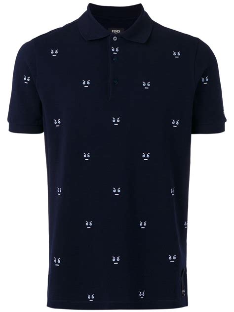 farfetch Fendi polo shirts